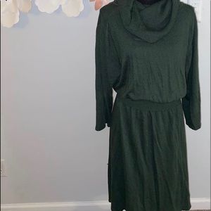 Ashley Stewart
Green sweater dress
Size 22/24